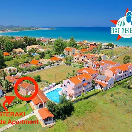 אצ'ארבי Asteraki Poolside Apartment By Dadovillas מראה חיצוני תמונה